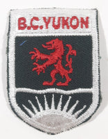 B.C. Yukon Scouts Canada 1 3/8" x 2 1/8" Fabric Patch Badge