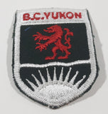 B.C. Yukon Scouts Canada 1 3/8" x 2 1/8" Fabric Patch Badge