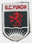 B.C. Yukon Scouts Canada 1 3/8" x 2 1/8" Fabric Patch Badge