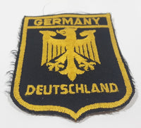 Germany Deutschland Eagle Crest 2 1/8" x 3 1/4" Fabric Patch Badge