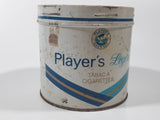 Vintage Player's Light Cigarette Tobacco Tin Metal Can No Lid