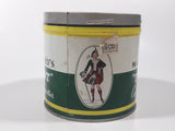 Vintage Macdonald's Export Finest Virginia Cigarette Tobacco 8 oz Metal Tin Can No Lid