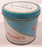 Vintage 1980s Player's Navy Cut Cigarette Tobacco 200g Blue Tin Can