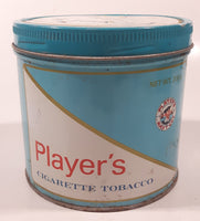 Vintage 1980s Player's Navy Cut Cigarette Tobacco 200g Blue Tin Can