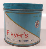 Vintage 1980s Player's Navy Cut Cigarette Tobacco 200g Blue Tin Can