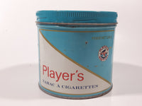 Vintage 1980s Player's Navy Cut Cigarette Tobacco 200g Blue Tin Can