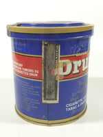 Rare Vintage Douwe Egbert's Drum Bright and Dark Cigarette Tobacco Dark Blue Tin Metal Can