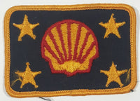 Vintage Shell Gas Four Star 2" x 3" Fabric Patch