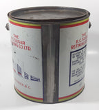 Vintage Rogers Syrup Golden Sugar Vancouver, B.C. Sugar Refinery 20lb Tin Metal Can Pail with Lid