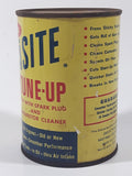 Rare Version Vintage Casite Improved Tune-Up Now with Spark Plug and Carburetor Cleaner 15 Fluid Ounces Yellow Metal Container FULL