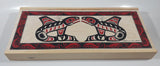 Vintage Clarence A. Wells Port Simpson, B.C. Aboriginal Art Wood Box with Sliding Lid