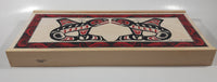 Vintage Clarence A. Wells Port Simpson, B.C. Aboriginal Art Wood Box with Sliding Lid