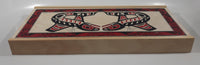 Vintage Clarence A. Wells Port Simpson, B.C. Aboriginal Art Wood Box with Sliding Lid