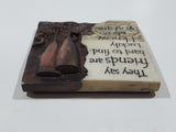 2008 History & Heraldry "They say friends are hard to find. Luckily I know where you are" 2 3/4" x 2 3/4" 3D Resin Fridge Magnet