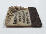 2007 History & Heraldry "Best friends make the good time better and the hard times easier" 2 3/4" x 2 3/4" 3D Resin Fridge Magnet