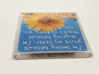 2002 History & Heraldry PhotoDisc "I'm smiling because you're my sister..." 2 1/2" x 2 1/2" Fridge Magnet U092