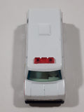 Vintage Yatming No. 1501 Ford Econoline E-150 Police Emergency White Van Die Cast Toy Car Emergency Rescue Vehicle