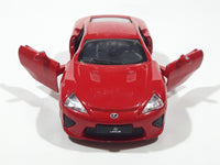 MSZ Lexus LF-A Red 1:43 Scale Pull Back Die Cast Toy Car Vehicle with Opening Doors