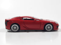 MSZ Lexus LF-A Red 1:43 Scale Pull Back Die Cast Toy Car Vehicle with Opening Doors