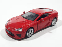 MSZ Lexus LF-A Red 1:43 Scale Pull Back Die Cast Toy Car Vehicle with Opening Doors
