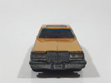 Vintage 1983 Hot Wheels Cadillac Seville Metalflake Gold Die Cast Toy Car Vehicle