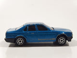 Vintage Majorette Sonic Flashers BMW 750i Blue Die Cast Toy Car Vehicle