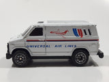 Mini Toys Universal Air Lines White Van Die Cast Toy Car Vehicle