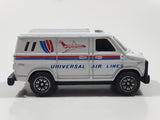 Mini Toys Universal Air Lines White Van Die Cast Toy Car Vehicle