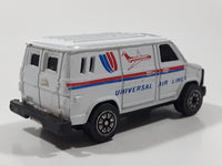 Mini Toys Universal Air Lines White Van Die Cast Toy Car Vehicle