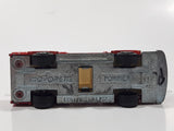 Vintage Majorette Pompier Fire Ladder Truck No. 207 Red 1/100 Scale Die Cast Toy Car Firefighting Rescue Emergency Vehicle