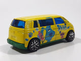 2004 Matchbox Nick Jr Blue's Clues Volkswagen Microbus Yellow Die Cast Toy Car Vehicle