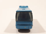 2002 Matchbox Across America New Jersey Ikarus Coach Bus Blue Die Cast Metal Toy Car Vehicle