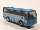 2002 Matchbox Across America New Jersey Ikarus Coach Bus Blue Die Cast Metal Toy Car Vehicle