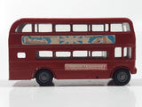 Vintage A Budgie Toy A.E.C. "Routemaster" 64 Seater London Transport Red Double Decker Bus Die Cast Toy Car Vehicle