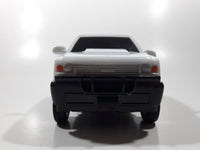 ERTL John Deere Pickup Truck White Plastic and Pressed Steel Die Cast Toy Car Vehicle 8 1/2" Long