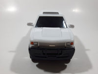 ERTL John Deere Pickup Truck White Plastic and Pressed Steel Die Cast Toy Car Vehicle 8 1/2" Long