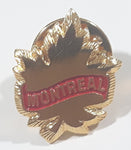 Montreal Maple Leaf Shaped 1/2 to 3/4" Enamel Metal Lapel Pin