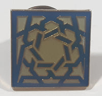 Recycling Style Design Blue 9/16" x 9/16" Enamel Metal Lapel Pin