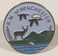 R.M. of Winchester Manitoba 3/4" Enamel Metal Lapel Pin