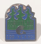 Coquitlam 1891-1991 Fishing Themed 1/4" x 5/8" Enamel Metal Lapel Pin