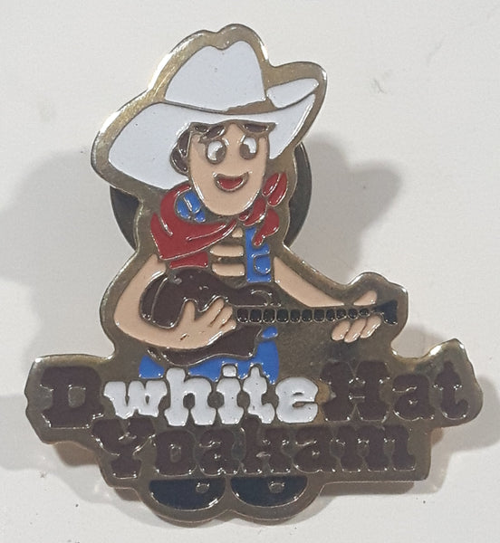 Stars of Rock Dwhite Hat Yoakam 1 1/8" x 1 1/8" Enamel Metal Lapel Pin