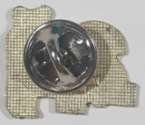 1988 Calgary Stampede Channel 2 & 7 Panda Mascot Themed Enamel Metal Lapel Pin