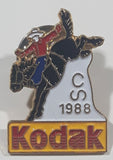 1988 CS Calgary Stampede Kodak 3/4" x 1" Enamel Metal Lapel Pin