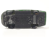Vintage 1969 Lesney Matchbox Superfast Ford Group 6 Black (Originally Green) Die Cast Toy Car Vehicle Busted Wheels