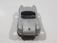 Maisto Porsche 550 A Spyder Silver Grey 1/64 Scale Die Cast Toy Car Vehicle