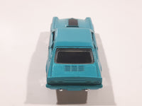 2009 Hot Wheels Custom V-8 Vega Turquoise Blue Die Cast Toy Muscle Car Vehicle