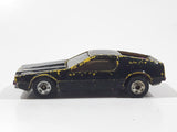 Vintage 1979 Hot Wheels Turismo Yellow (Painted Black) Purple Interior Die Cast Toy Car Vehicle