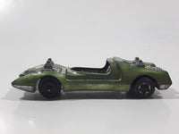 Vintage 1970 Hot Wheels Mod Quad Spectraflame Light 'Apple' Green Die Cast Toy Car Vehicle Red Lines