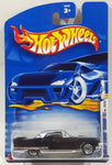 2002 Hot Wheels First Editions '57 Cadillac Eldorado Brougham Gloss Black Die Cast Classic Toy Car Vehicle New in Package