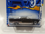 2002 Hot Wheels First Editions '57 Cadillac Eldorado Brougham Gloss Black Die Cast Classic Toy Car Vehicle New in Package